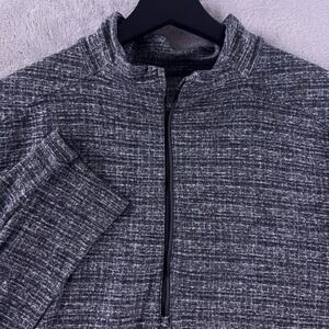 Lululemon Surge Warm 1/2 Zip Pullover Mens Size Large Gray Heather Athletic